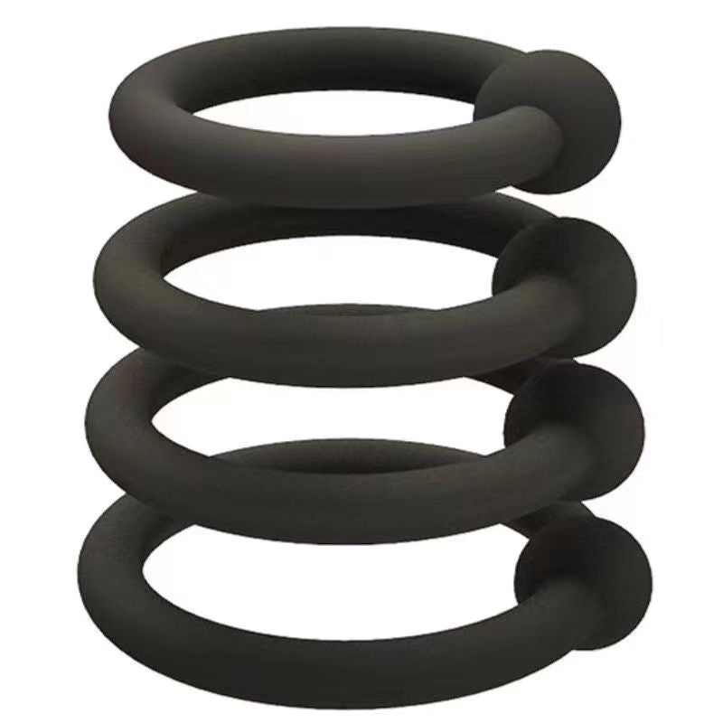 Silicone Cock Ring Penis Rings Ring Male Adult Sex Toys for Men Sex Toy for Men for Games Erection Longer Harder Stronger Sex Machine for Couples Pleasure