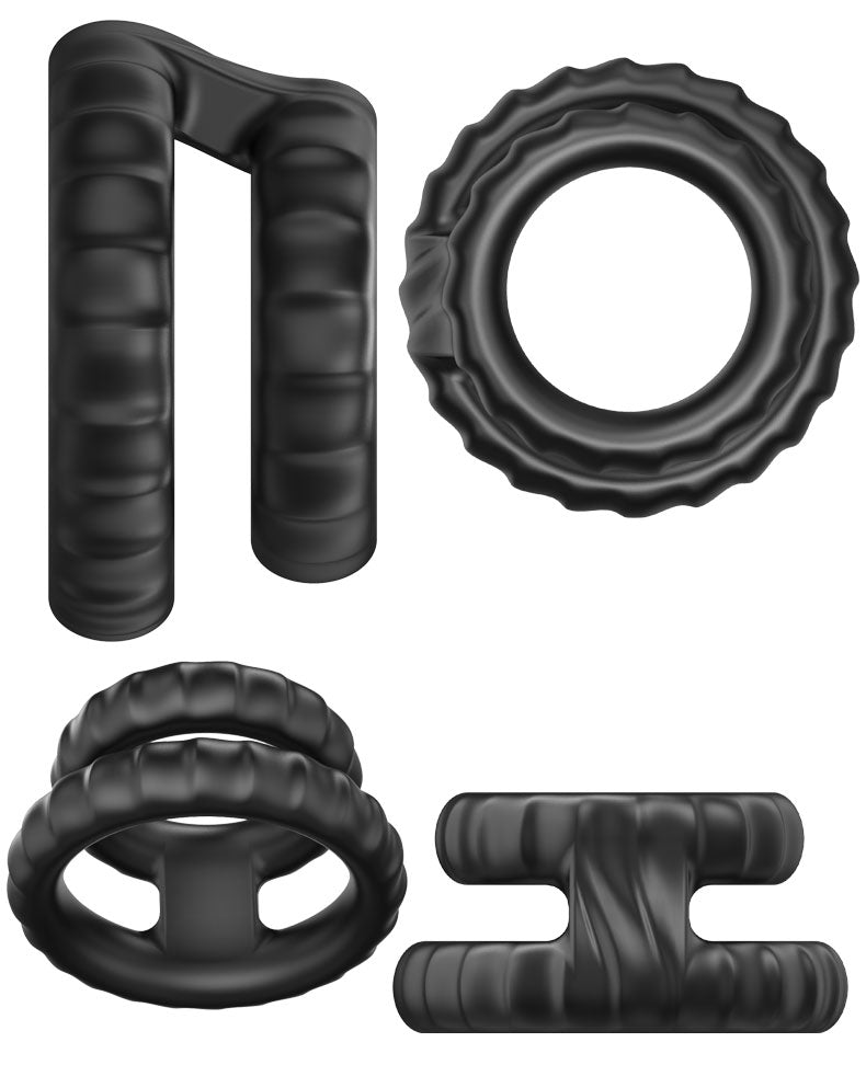 Silicone Cock Ring Penis Rings Ring Male Adult Sex Toys for Men Sex Toy for Men for Games Erection Longer Harder Stronger Sex Machine for Couples Pleasure