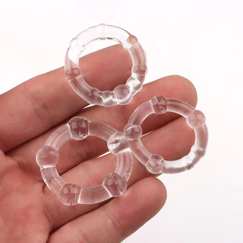 Silicone Cock Ring Penis Rings Ring Male Adult Sex Toys for Men Sex Toy for Men for Games Erection Longer Harder Stronger Sex Machine for Couples Pleasure