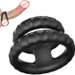 Silicone Cock Ring Penis Rings Ring Male Adult Sex Toys for Men Sex Toy for Men for Games Erection Longer Harder Stronger Sex Machine for Couples Pleasure