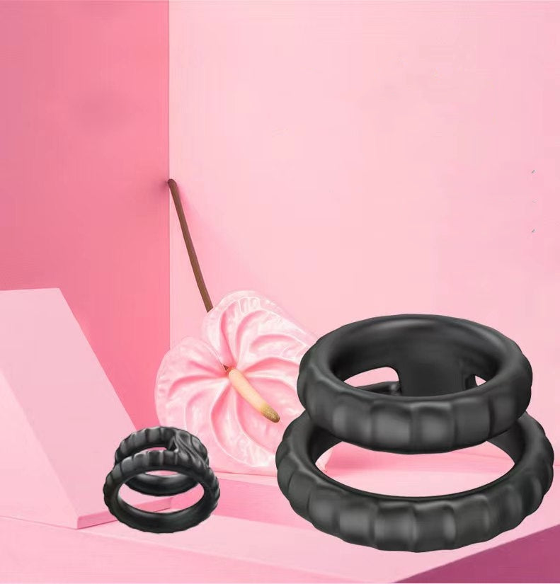 Silicone Cock Ring Penis Rings Ring Male Adult Sex Toys for Men Sex Toy for Men for Games Erection Longer Harder Stronger Sex Machine for Couples Pleasure