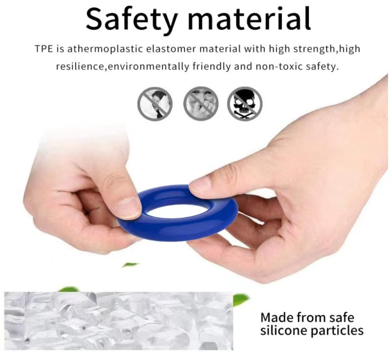 Silicone Cock Ring Penis Rings Ring Male Adult Sex Toys for Men Sex Toy for Men for Games Erection Longer Harder Stronger Sex Machine for Couples Pleasure