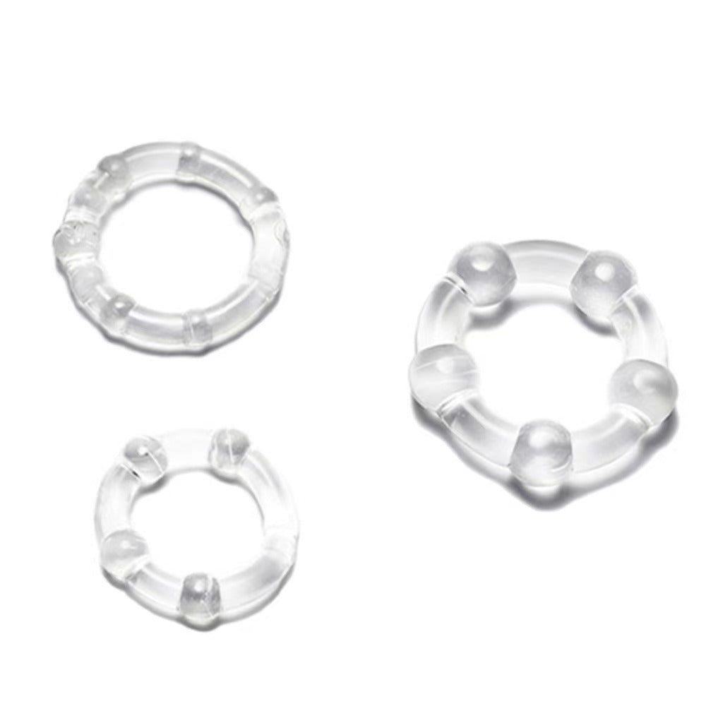Silicone Cock Ring Penis Rings Ring Male Adult Sex Toys for Men Sex Toy for Men for Games Erection Longer Harder Stronger Sex Machine for Couples Pleasure