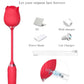 Upgurde 2 in 1 Rose Toys for Woman Pleasure Toy with Thrusting Dildo