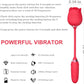 Upgurde 2 in 1 Rose Toys for Woman Pleasure Toy with Thrusting Dildo