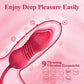 Upgurde Rose Toy- 18 Flapping Vibrator with Thrusting Dildo